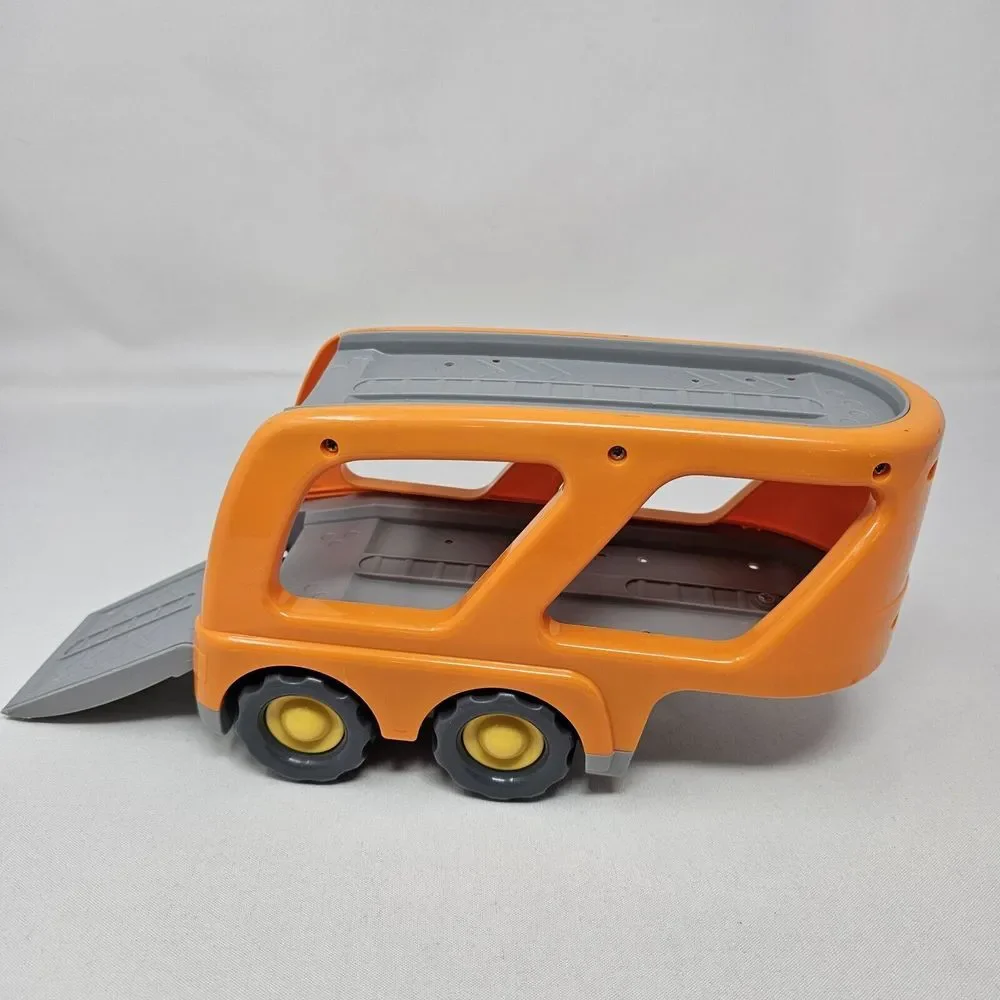 Nicmore Transport Car Trailer ONLY Orange‎ Boys Missing Parts Preschool
